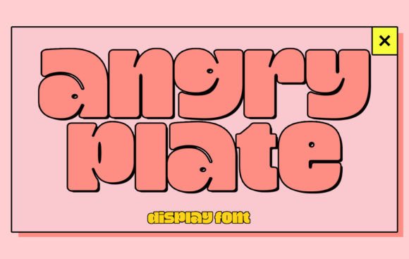 Angry Plate Font: A Designer’s Review for Campaign Visuals and Branding