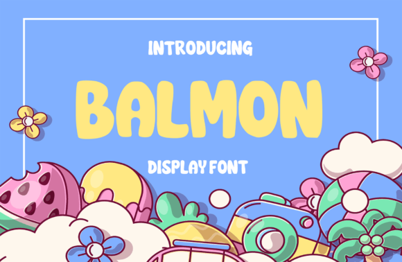 Balmon: A Versatile Display Font for Crafters and Small Product Makers