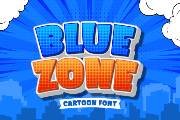 Blue Zone: The Display Font That Elevates Campaign Typography