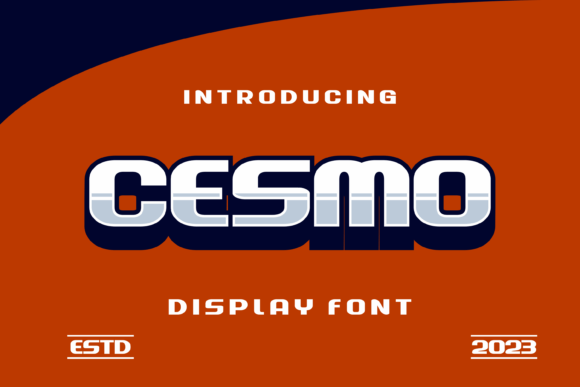 Cesmo: A Bold Display Font for Scroll-Stopping Digital Campaigns