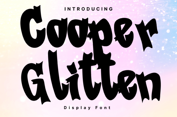 Cooper Glitten: A Whimsical Handwritten Font for Modern Marketing Design