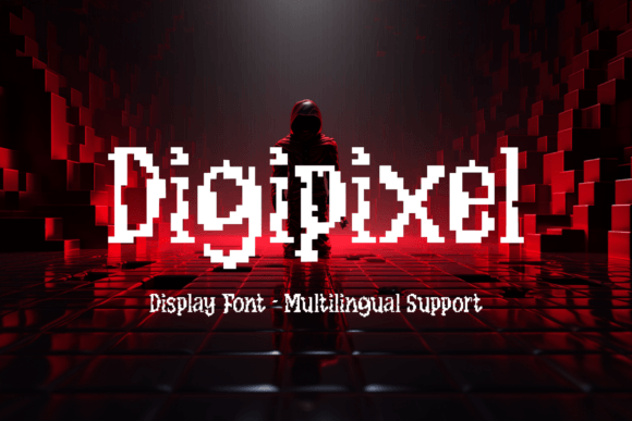 Digipixel: A Pixel Art Display Font for Web Designers and Digital Makers