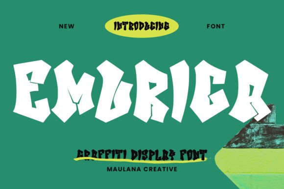 Emurica Graffiti: A Modern Display Font That Elevates Editorial Design