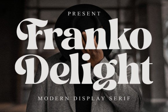 Franko Delight: A Modern Display Font for Crafters and Product Designers