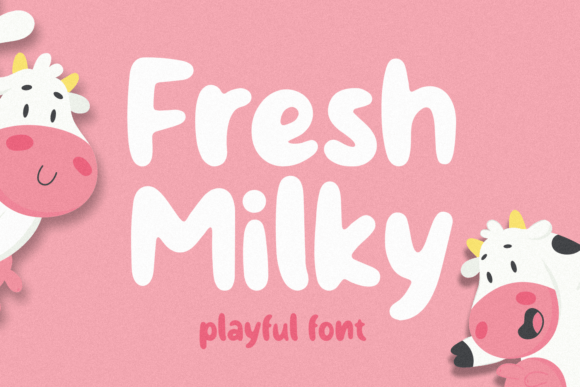 Fresh Milky: The Handwritten Script Font That Elevates Digital Branding and Campaign Design