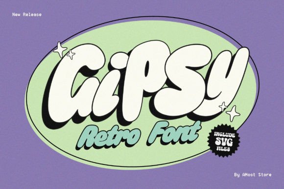 Gipsy: A Retro Display Font That Elevates Digital Branding