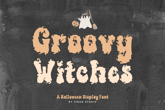 Groovy Witches: A Spooky-Cute Display Font for Bold Marketing Designs