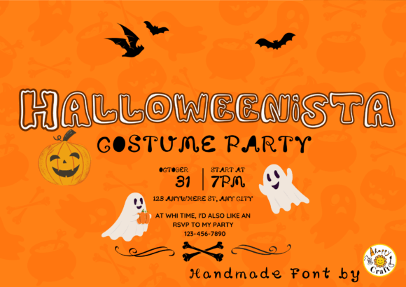 Halloweenista: A Fresh Display Font for Modern Halloween Branding