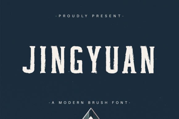 Jingyuan Brush: A Modern Display Font for Elegant Editorial Design