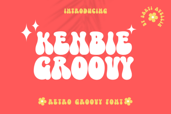 Kenbie Groovy: A Playful Typeface for Cheerful Editorial Design