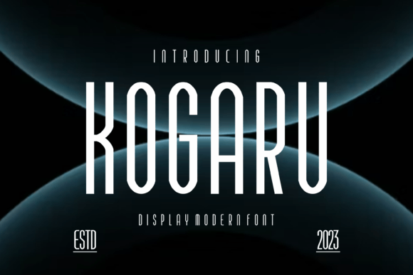 Kogaru: A Modern Display Font That Elevates Brand Identity