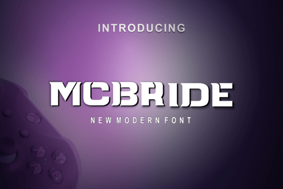 Mcbride: A Bold Display Font for Modern Editorial Design