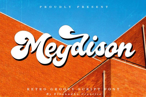 Meydison: A Groovy Typeface for Modern Editorial Design