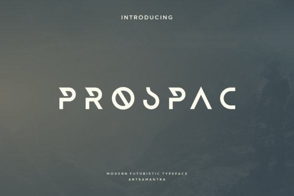 Prospac: A Minimalist Display Font for Elegant Editorial Design