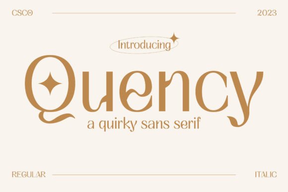 Quency Font: How a Playful Typeface Builds Real Business Branding