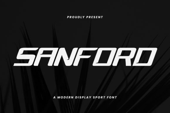 Sanford: A Bold Display Font for Modern Campaign Design