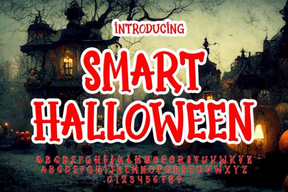 Smart Halloween Font: Elevating Brand Identity with Style and Sophistication