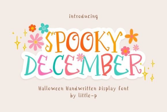 Spooky December: A Halloween Display Font That Delivers Festive Charm to Campaign Designs