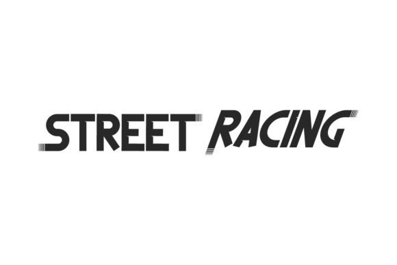 Street Racing: A Dynamic Display Font for Web Design Projects