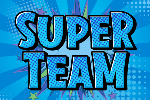 Super Team: A Playful Display Font That Elevates Campaign Typography