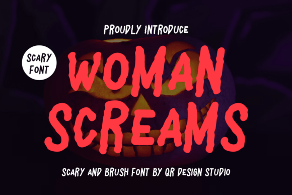 Woman Screams Font: A Bold Choice for Business Branding